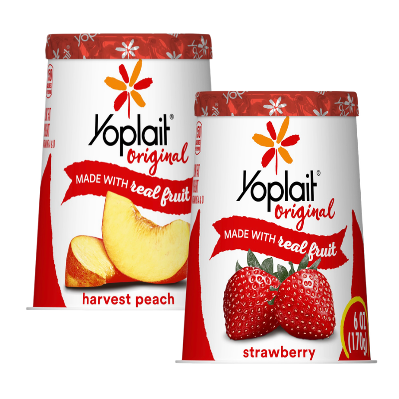 Yoplait Yogurt Cups 6 oz Selected Varieties