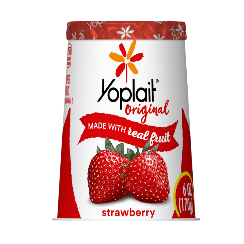 Yoplait Yogurt Cups Strawberry 6 oz