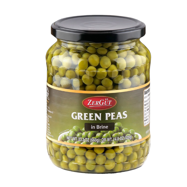 Zergut Green Peas 23.3 oz