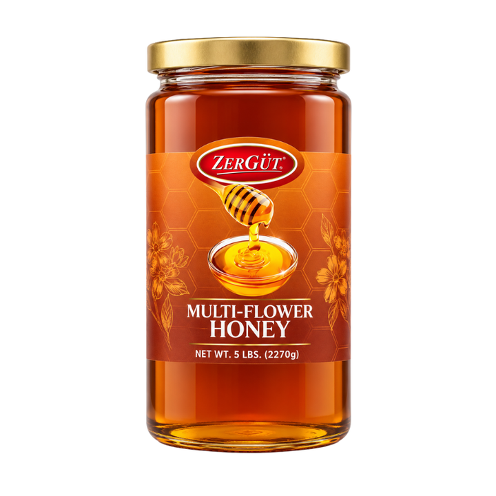 Zergut Multi Flower Honey 5 lb