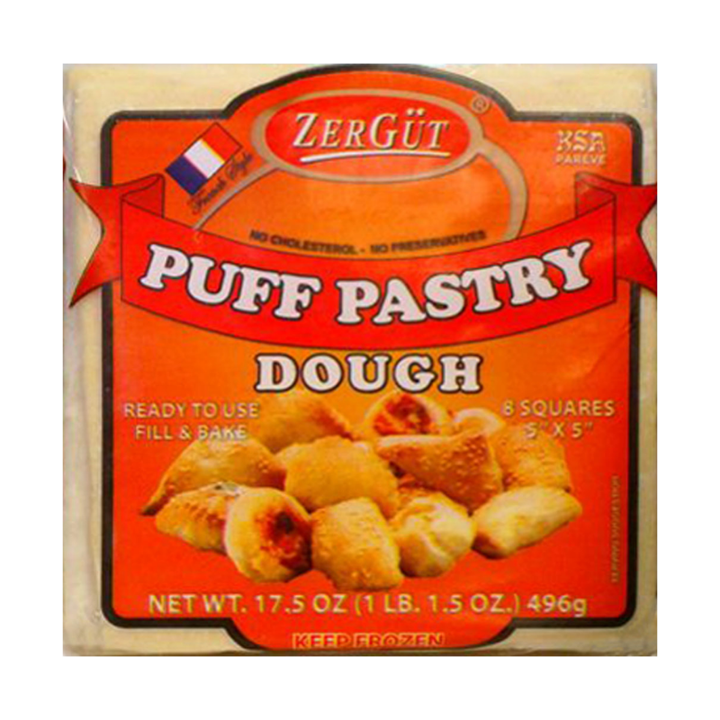 Zergut Puff Pastry Squares 8 ct