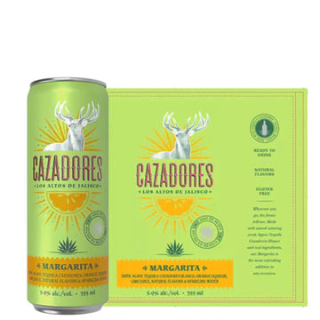 Cazadores Cocktail Margarita Ready To Drink 4pk 12oz Cans