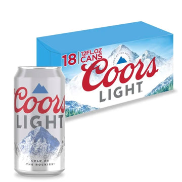 Coors Light 18pk Can 12oz