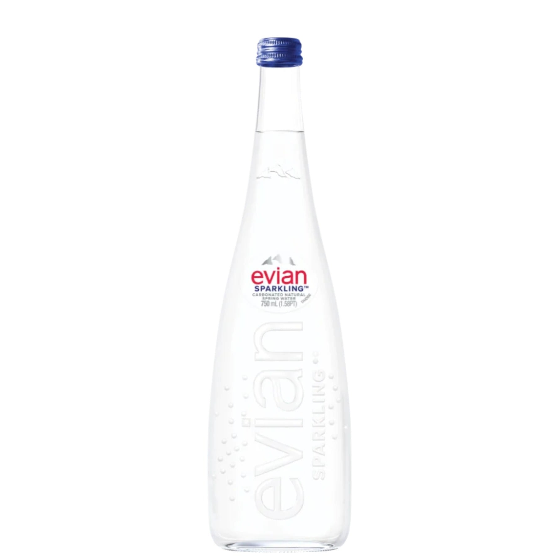 Evian Sparkling Water 750ml