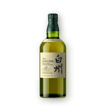The Hakushu 12 Yr Single Malt Japanese Whisky 750ml