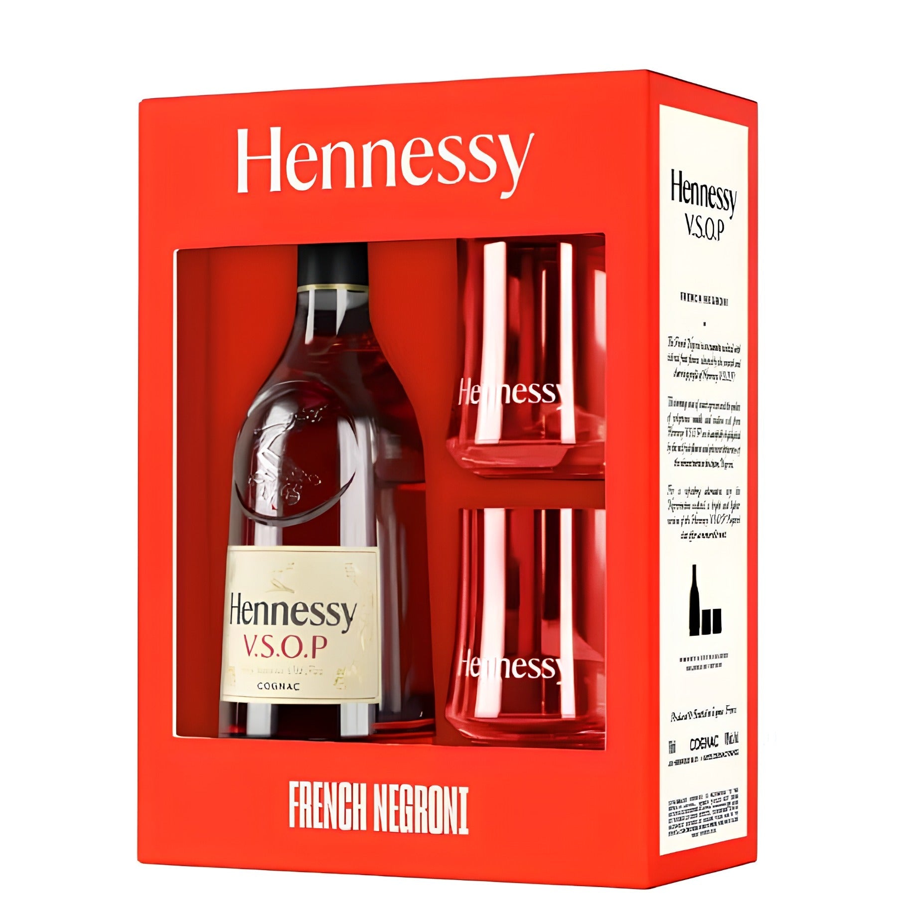 Hennessy VSOP Cognac with Two Glasses