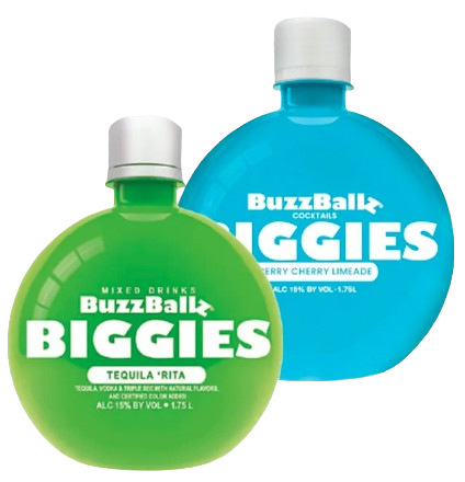 BuzzBallz Biggies Ready to Drink Cocktails Selected Varieties 1.75 Ltr
