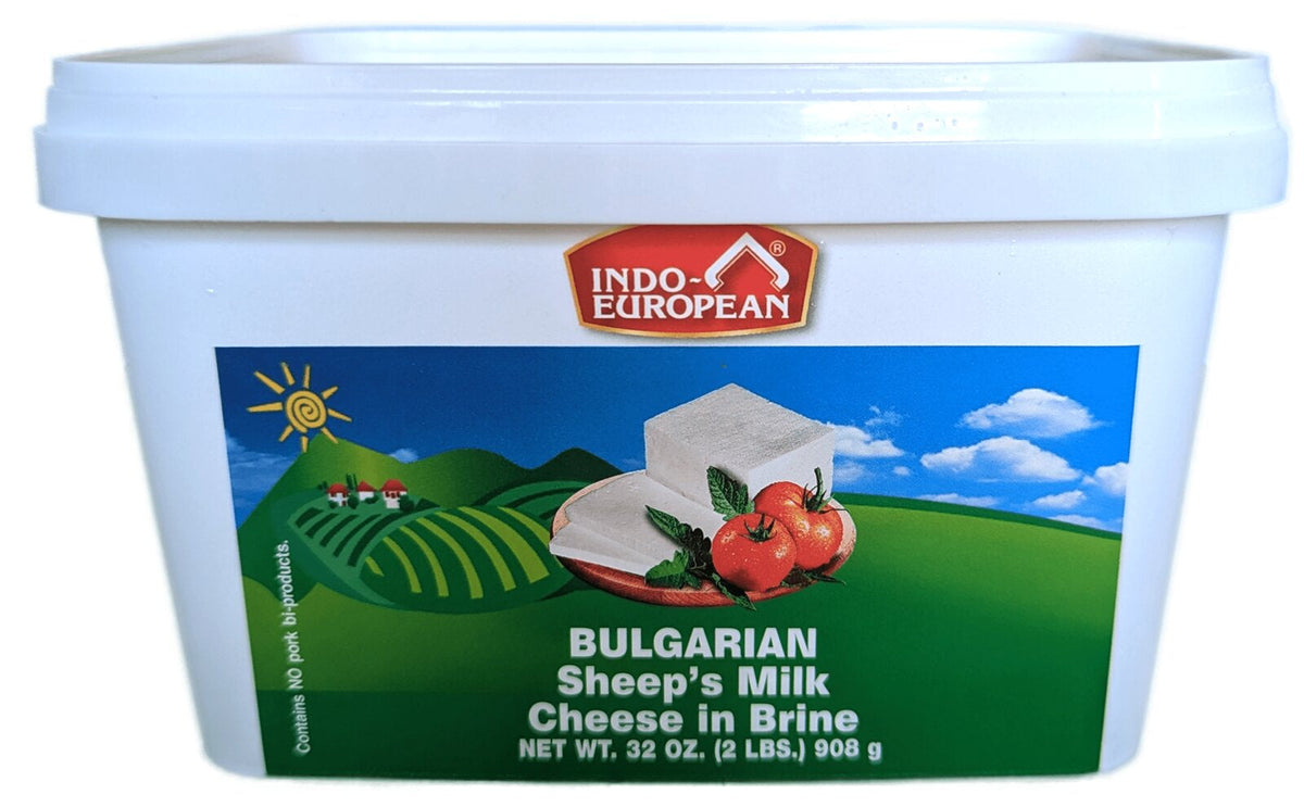 Indo European Bulgarian Sheep's Milk Cheese in Brine 2 lbs
