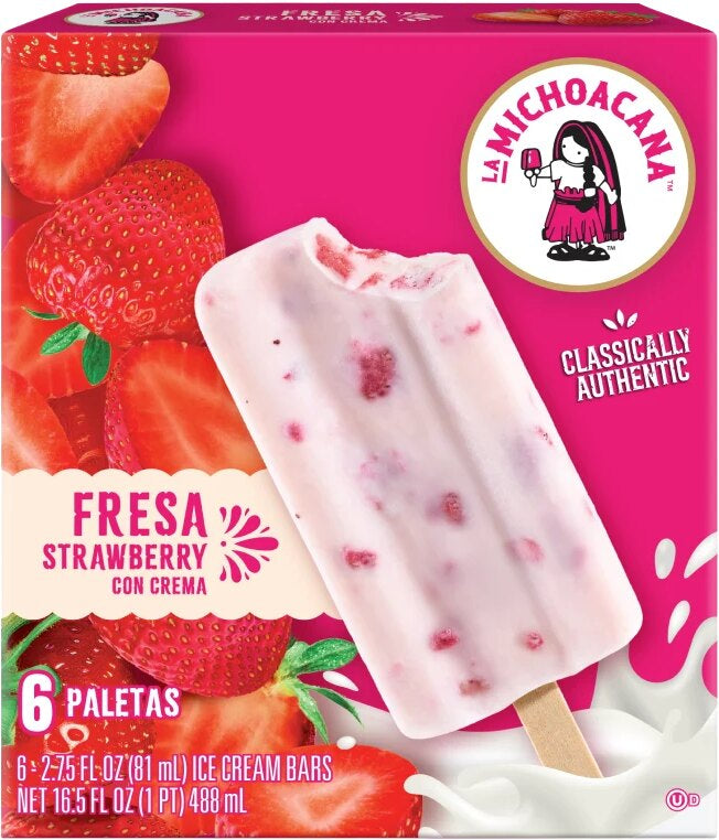 La Michoacana Ice Cream Bars 6 ct