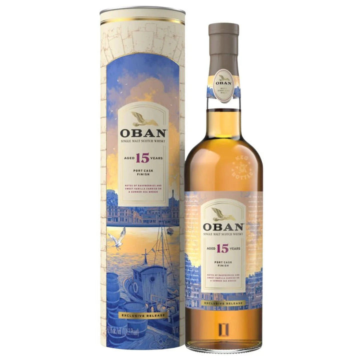 Oban 15 Yr Port Cask Finish Single Malt Scotch Whisky 750ml