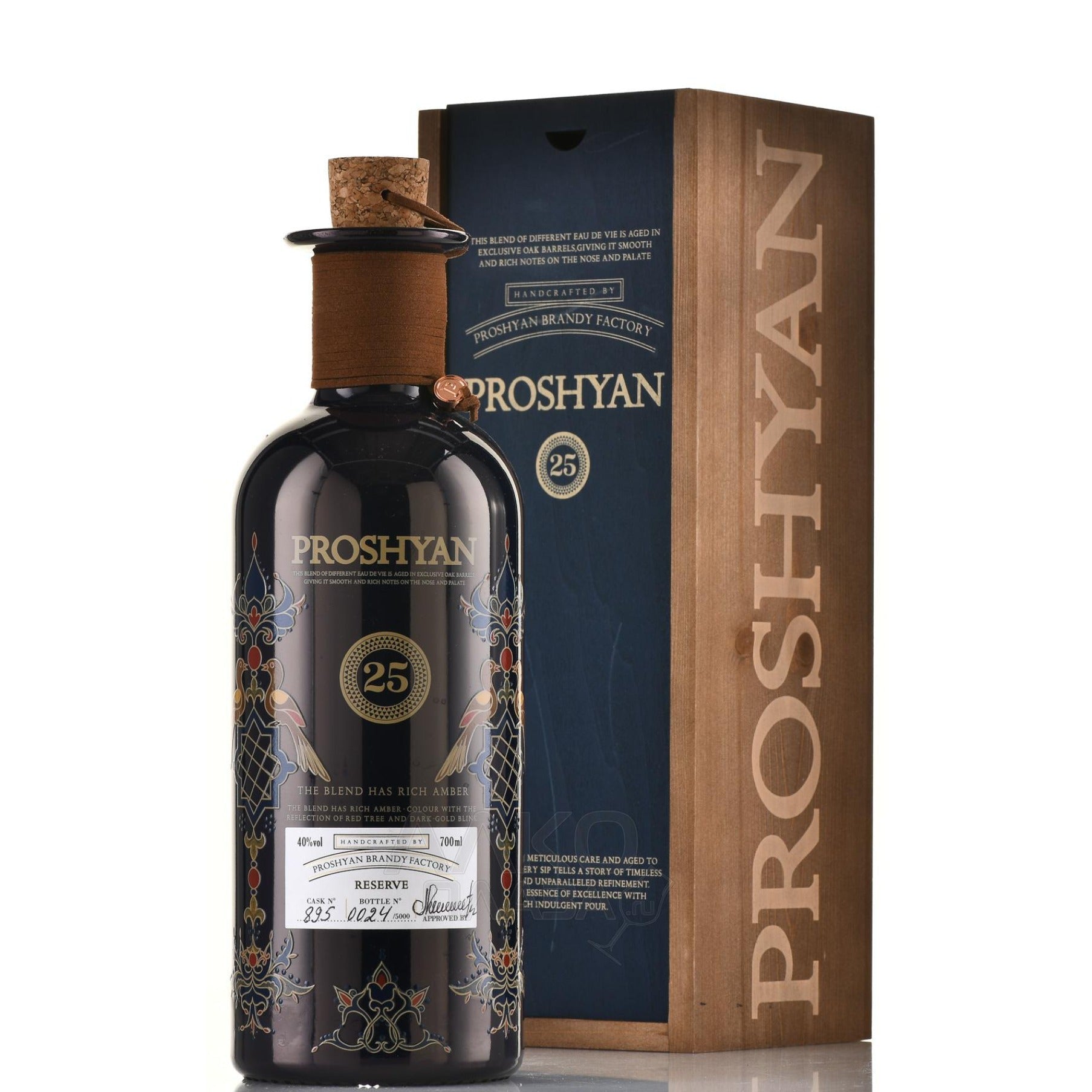 Proshyan Reserve 25 Yr Armenian Brandy 700ml