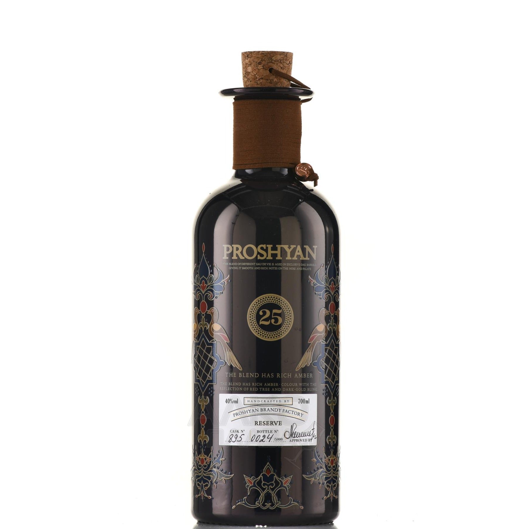 Proshyan Reserve 25 Yr Armenian Brandy 700ml — view 2
