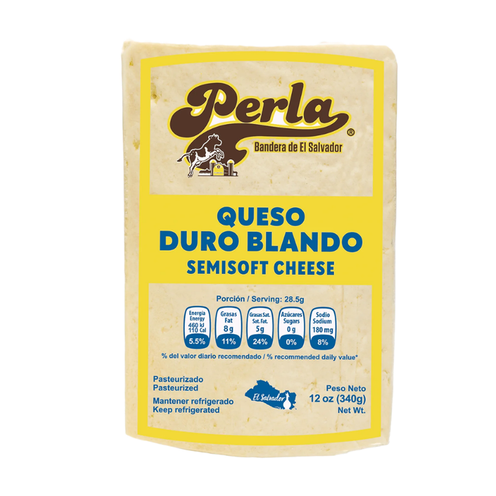 Perla Queso Duro Blando Cheese 12 oz
