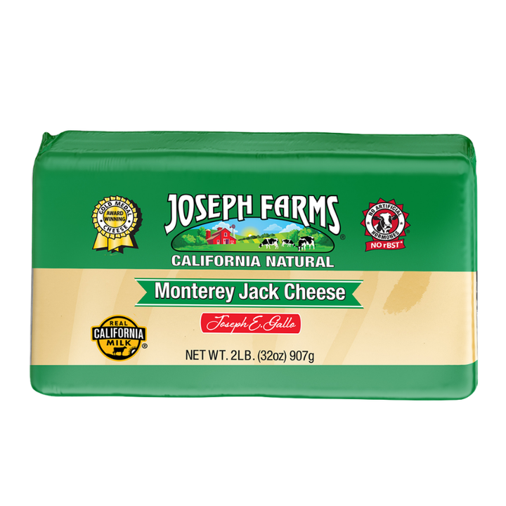 Joseph Farms Monterey Jack Cheese 2 lb