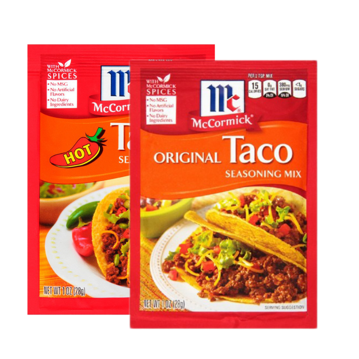 McCormick Taco Seasoning 1 oz Selected Varieties