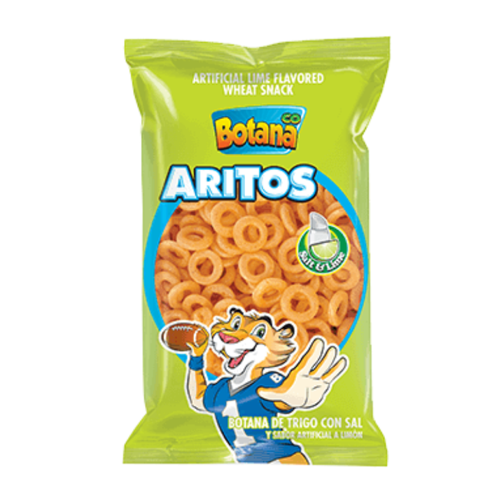 Botana Aritos Salt and Lime 2.75 oz