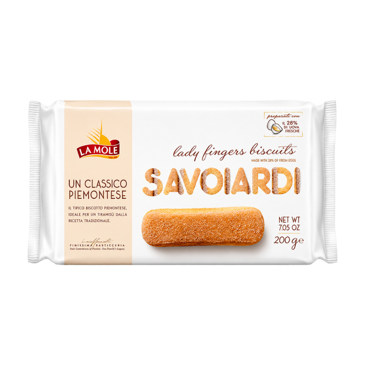 La Mole Savoiardi Lady Finger Biscuits 200 Grams