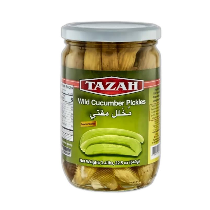 Tazah Wild Cucumber Pickles 640 Grams