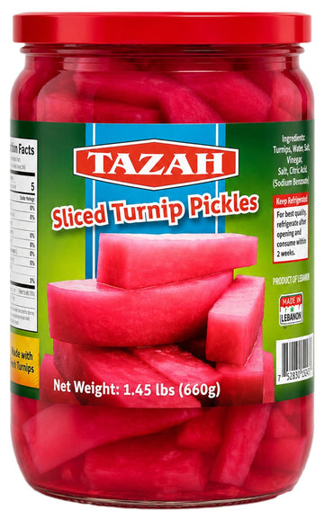 Tazah Pickled Turnip 660 Grams