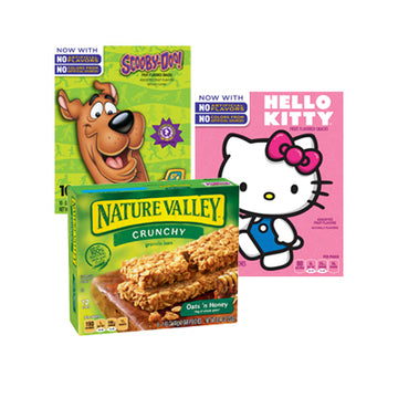 Betty Crocker Fruit Snacks or Nature Valley Granola Bars