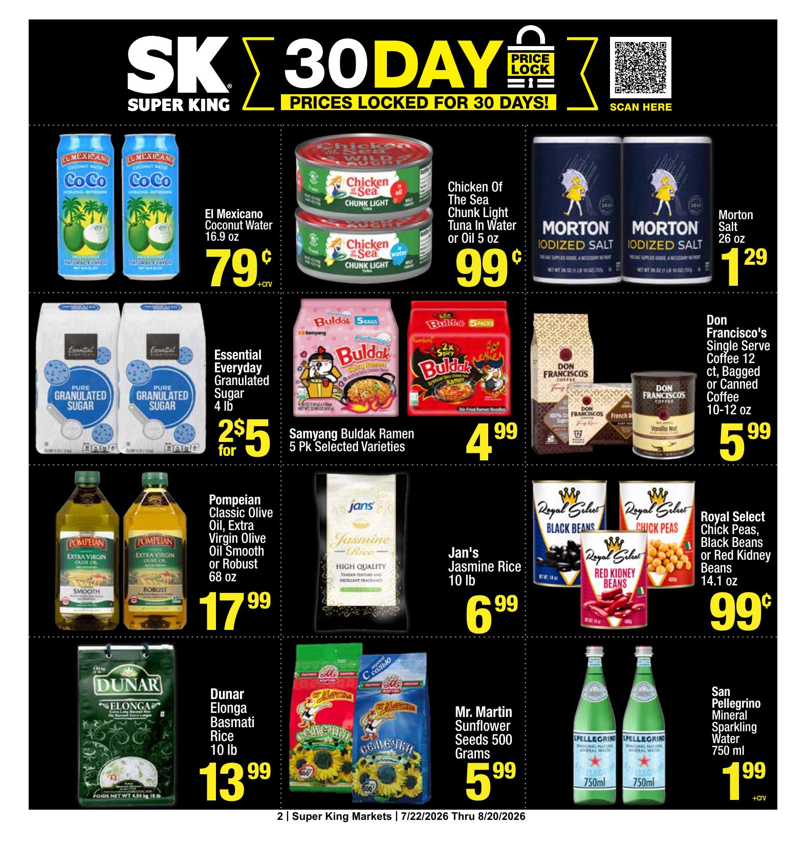 Super King Markets — 30 Day Price Lock, page 2
