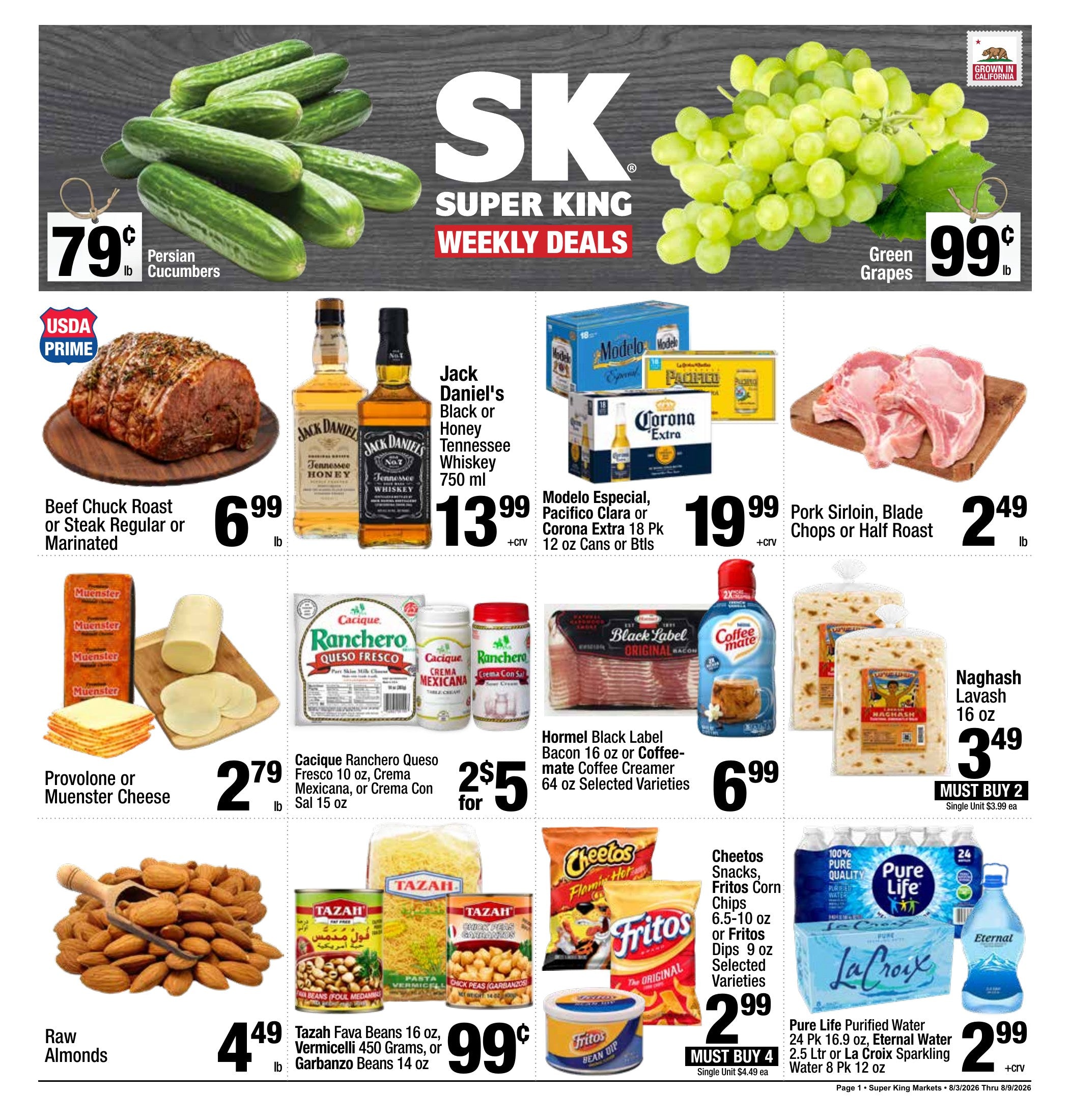 Super King Markets — Weekly Deals, page 1