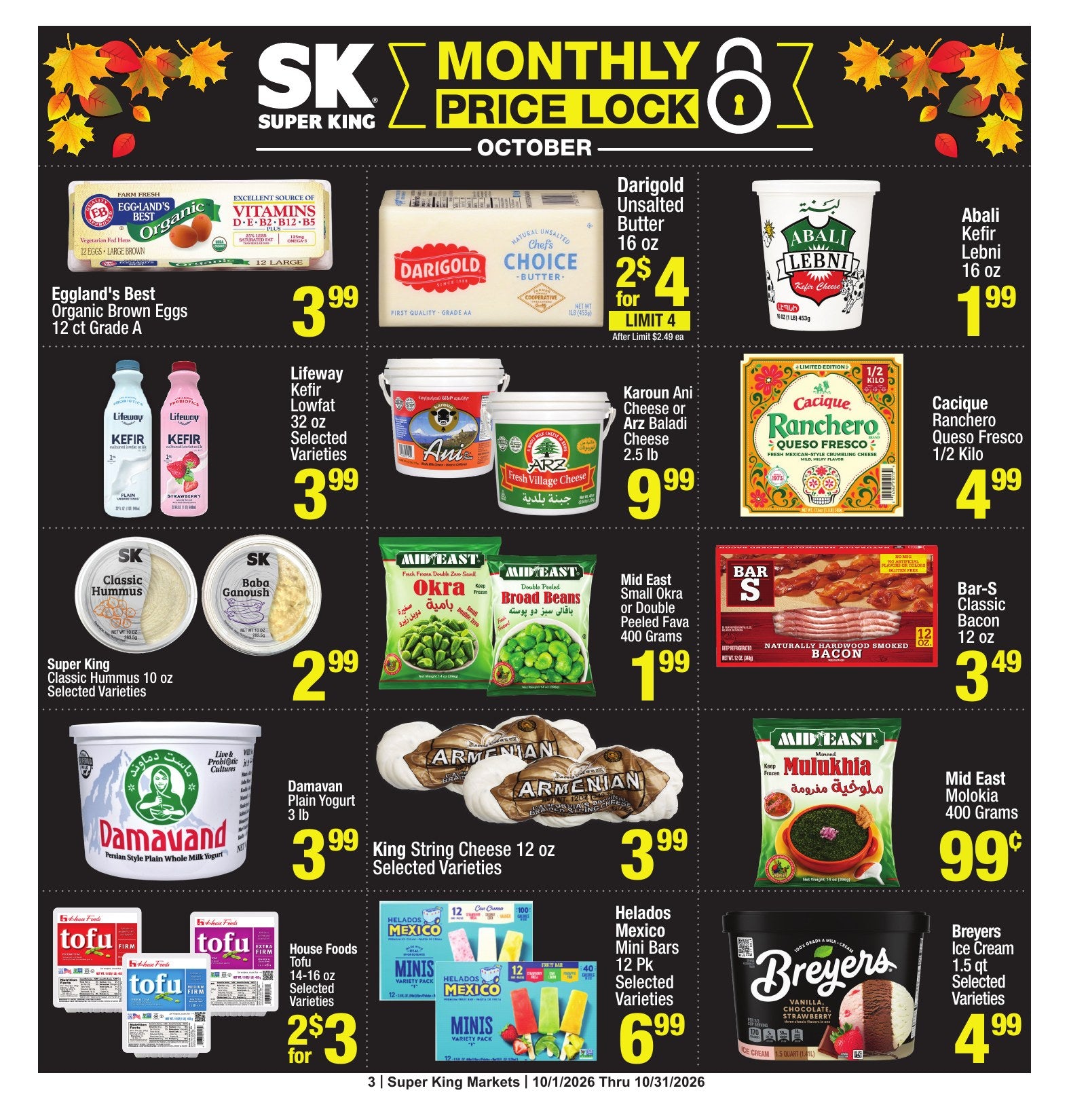 Super King Markets — Monthly Price Lock, page 3 of 4